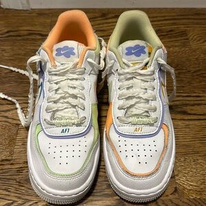 Air Force Ones great colors. Barely worn